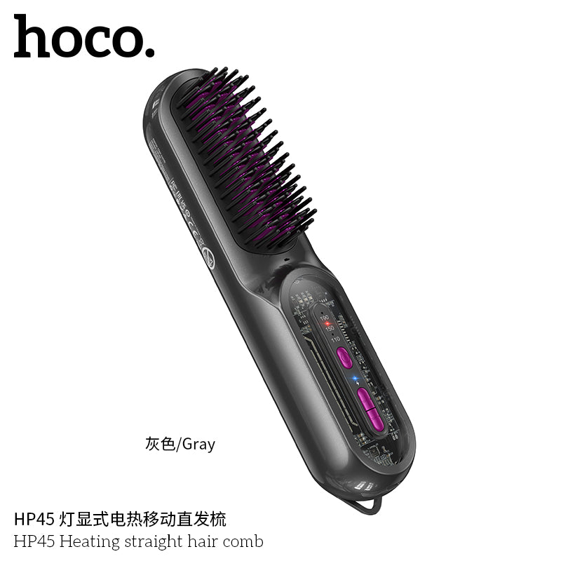 مشط شعر مستقيم ساخن من هوكو، 4000 مللي أمبير/ساعة - HP45