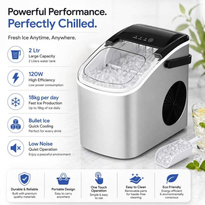 18Kg Per Day Ice Maker 2L