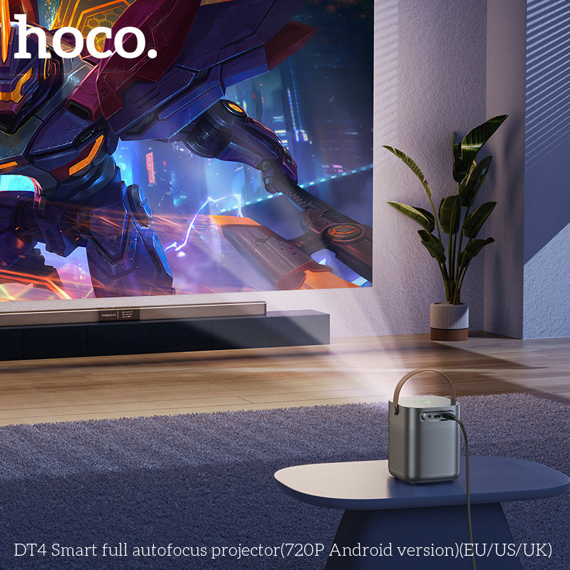 HOCO DT4 Smart Autofocus Projector Android version 720P