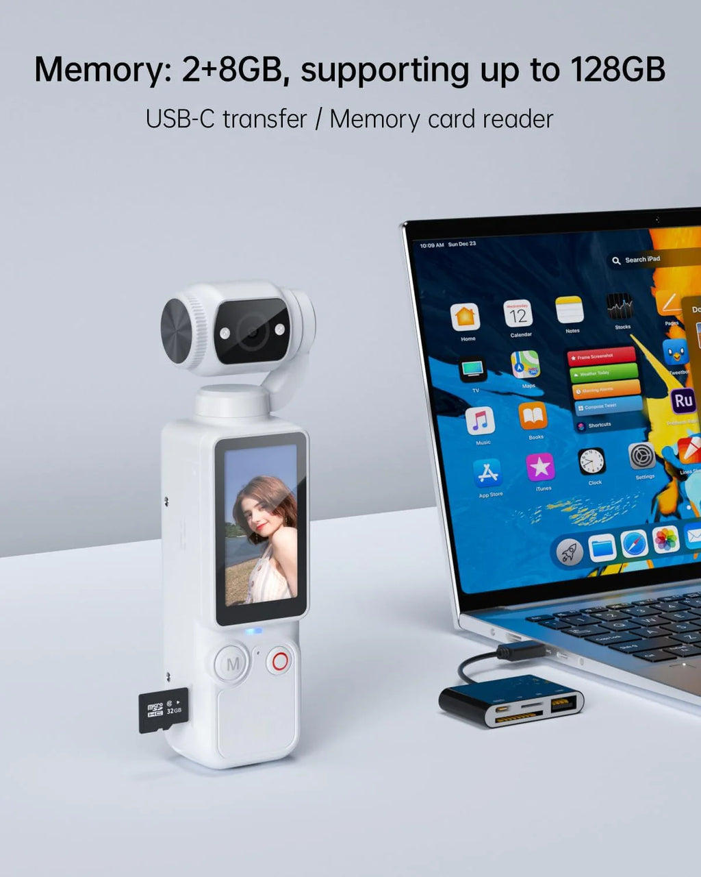 Airtab 4K Handheld Gimbal Camera