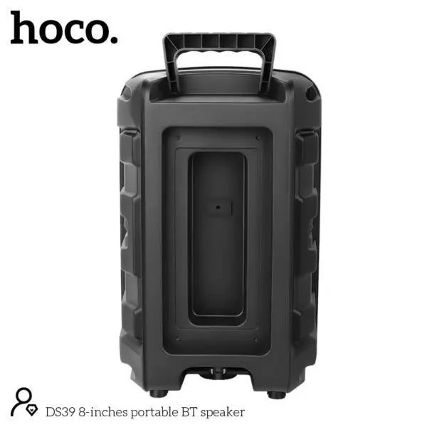 مكبر صوت HOCO DS39 محمول بتقنية البلوتوث مقاس 8 بوصات