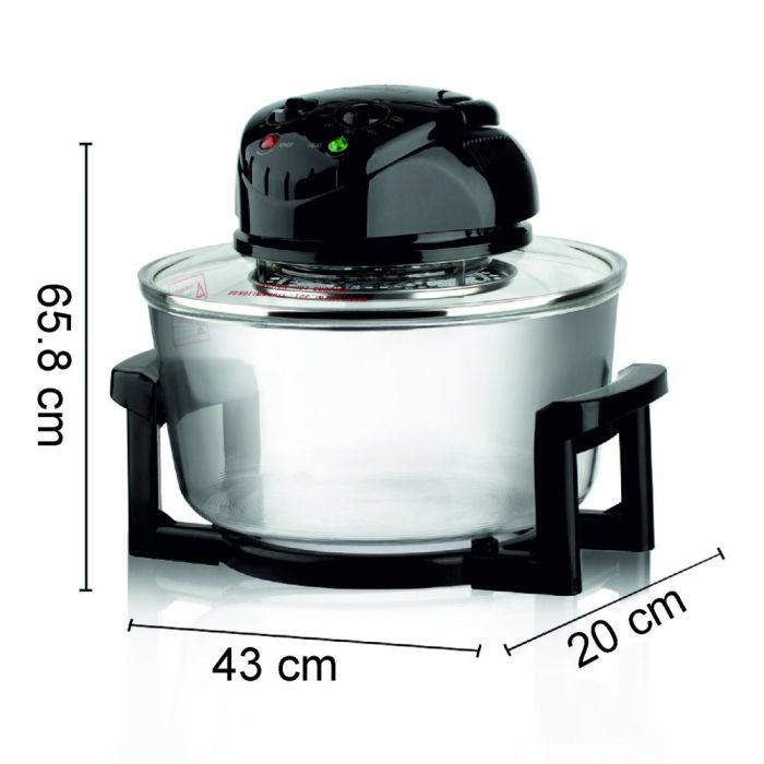 12L Electric Glass Oven 1350W