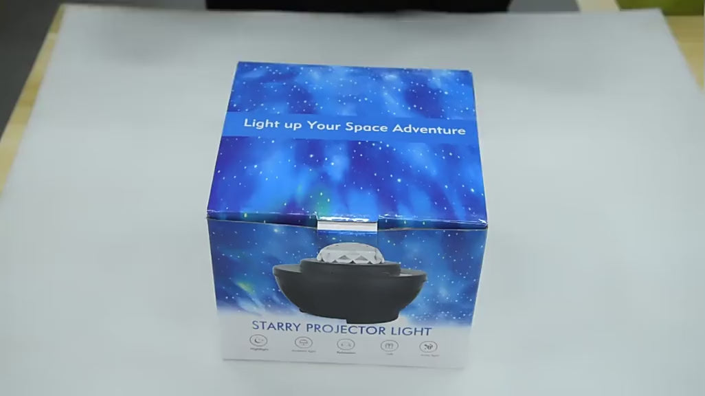 Galaxy Star Projector, Nebula LED Night Light for Room Decor, Ocean Wave Starry Sky Light Projector