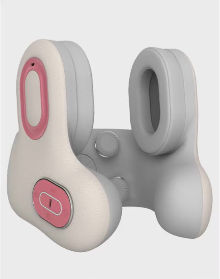 Neck Pillow for Travel U-Shape with Bluetooth Headset Airplane Pillow for Head Support