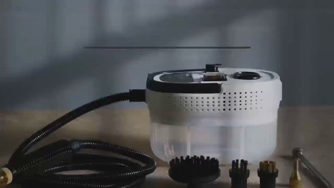 Steam Cleaner, 2500w Handheld High-Temperature Pressurized Steam Cleaner, Portable Steam Cleaner