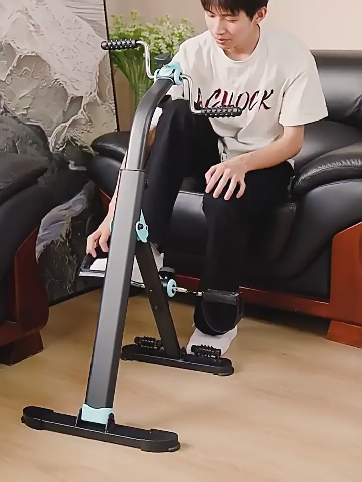 دراجة تدريب عمودية لليدين والساقين مع شاشة LCD