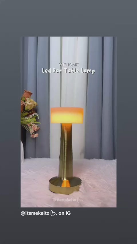 Cordless Table Lamp Led Rechargeable Touch Desk Light
