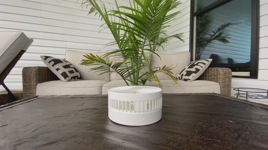 مروحة قابلة للطي محمولة وقابلة لإعادة الشحن