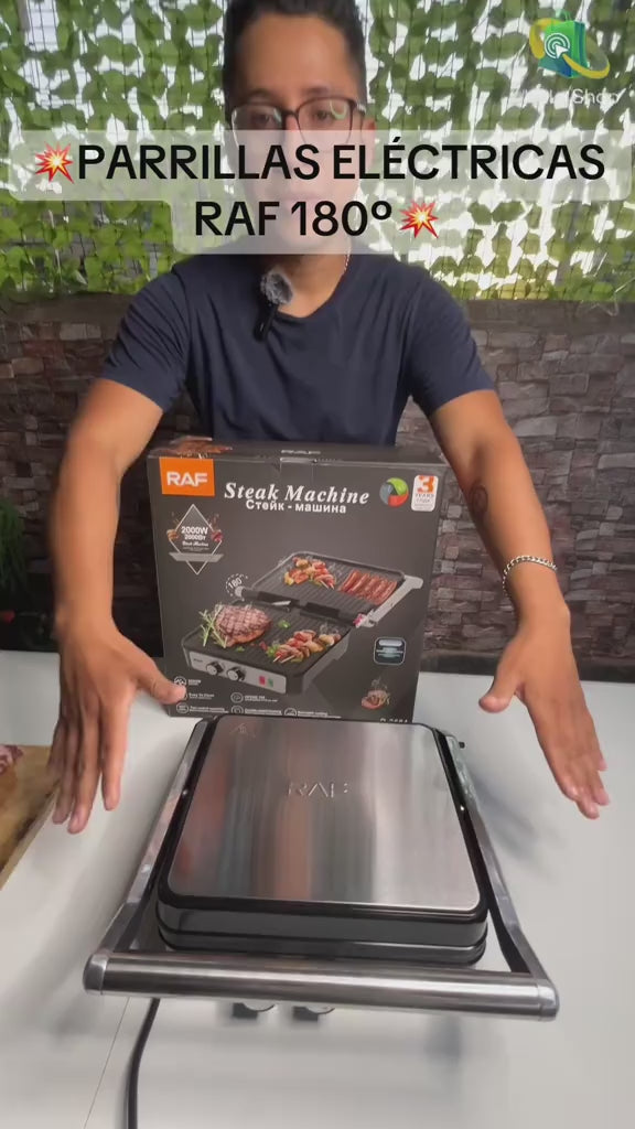 Stainless Steel Steak Griddles Non Stick Electric Sandwich Grill Panini Maker