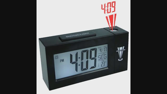 ساعة منبه رقمية لعرض السقف وساعة مكتب وطاولة