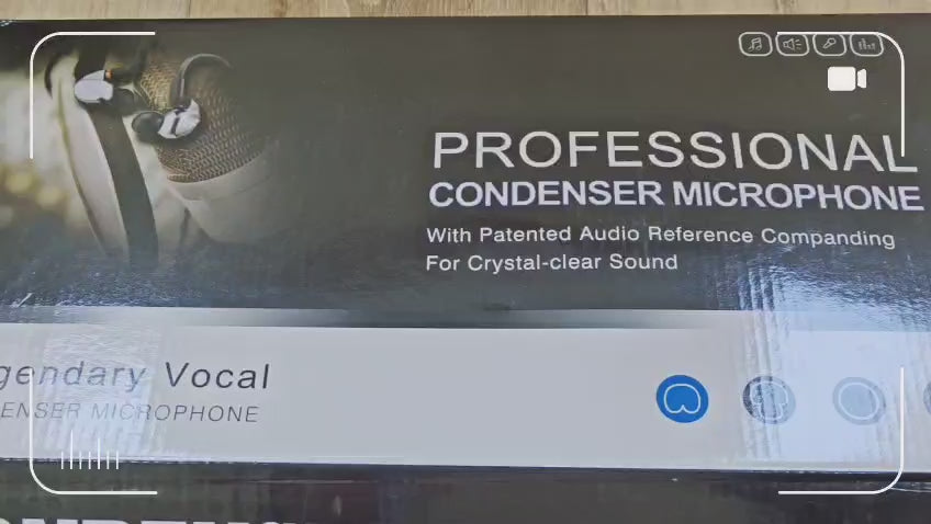 V8 Sound card with BM800 Microphone full set