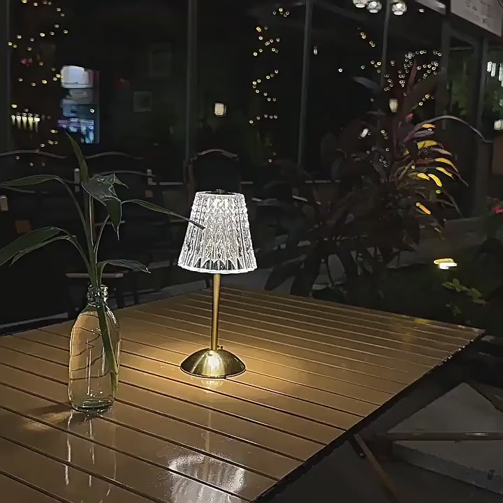 مصباح طاولة LED مع مستشعر اللمس