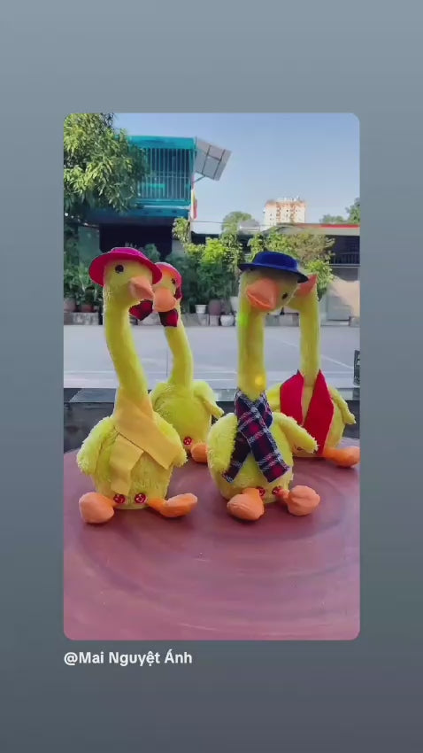 لعبة البطة المتكلمة الراقصة