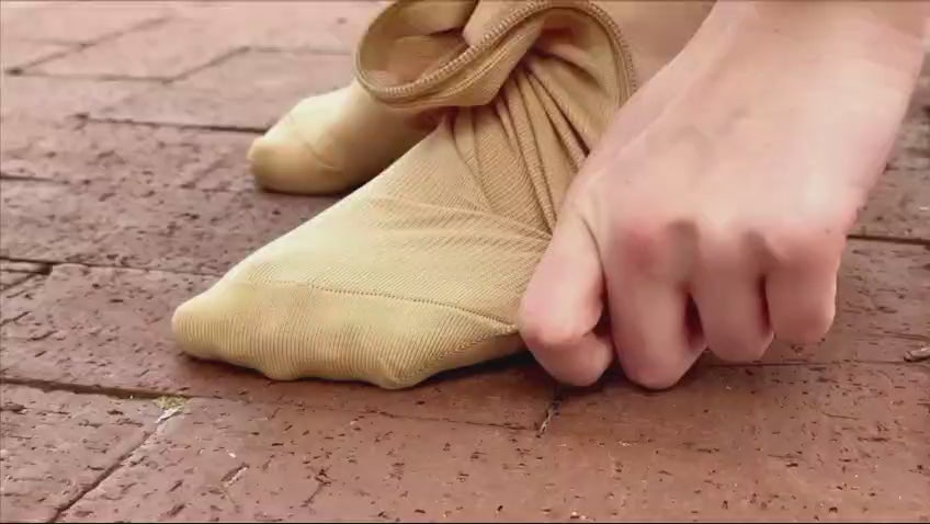 زوج من جوارب الضغط للنساء والرجال، 15-20 مم زئبق، سحاب مفتوح لدعم الساق