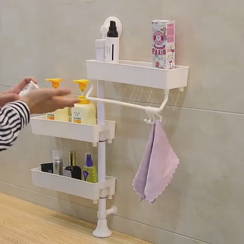 رف تخزين للمطبخ/الحمام