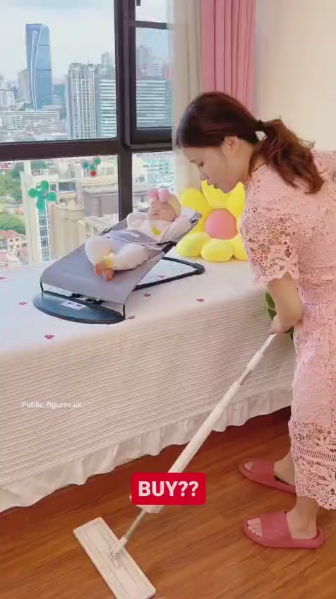 كرسي هزاز للأطفال من الفولاذ المقاوم للصدأ 