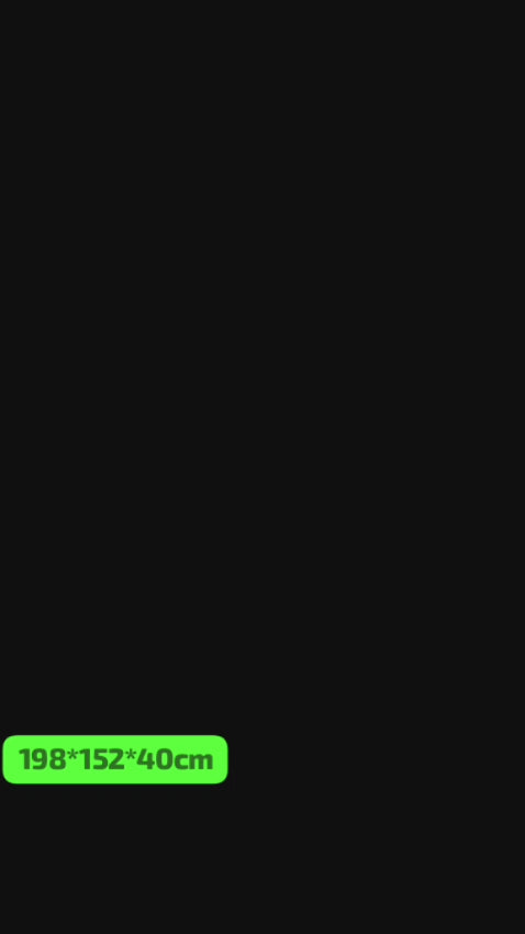 مرتبة هوائية قابلة للنفخ بمقاس كوين مع مضخة مدمجة وإضاءة LED ووسادتين