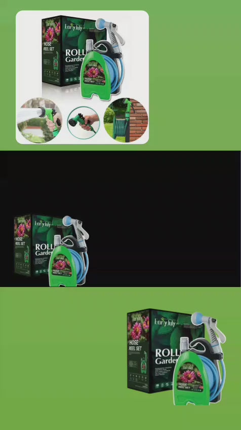 بكرة خرطوم حديقة صغيرة بطول 10 أمتار من أوائل يوليو