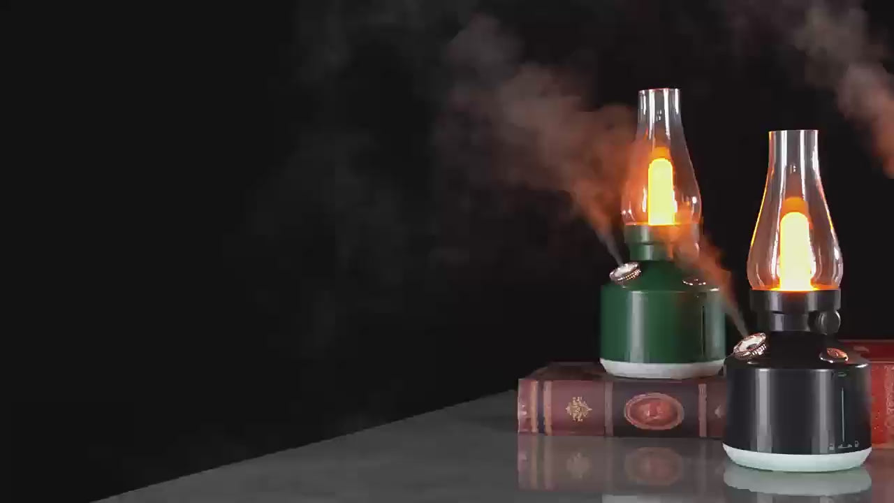 ضوء ليلي USB لغرفة النوم مع ترطيب عتيق