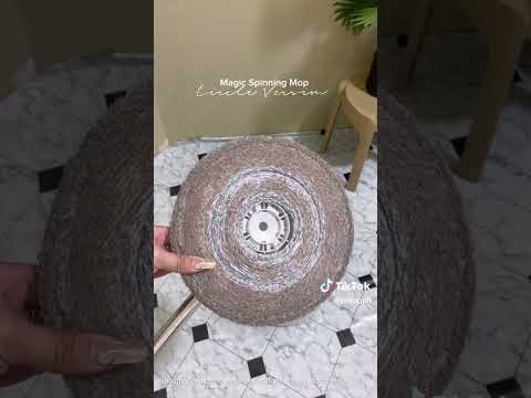 Hands-Free Washable Microfiber Mop with Self-Cleaning Bucket System