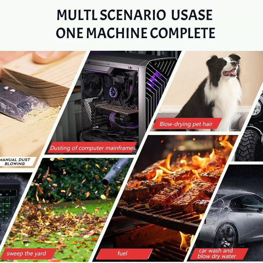 منفاخ هواء كهربائي لاسلكي محمول باليد