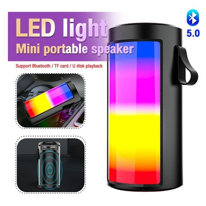 مكبر صوت بلوتوث لاسلكي ZQS 1201 مع أضواء LED