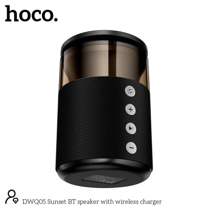 HOCO DWQ05 4-in-1 Magnetic Wireless Charger with Speaker